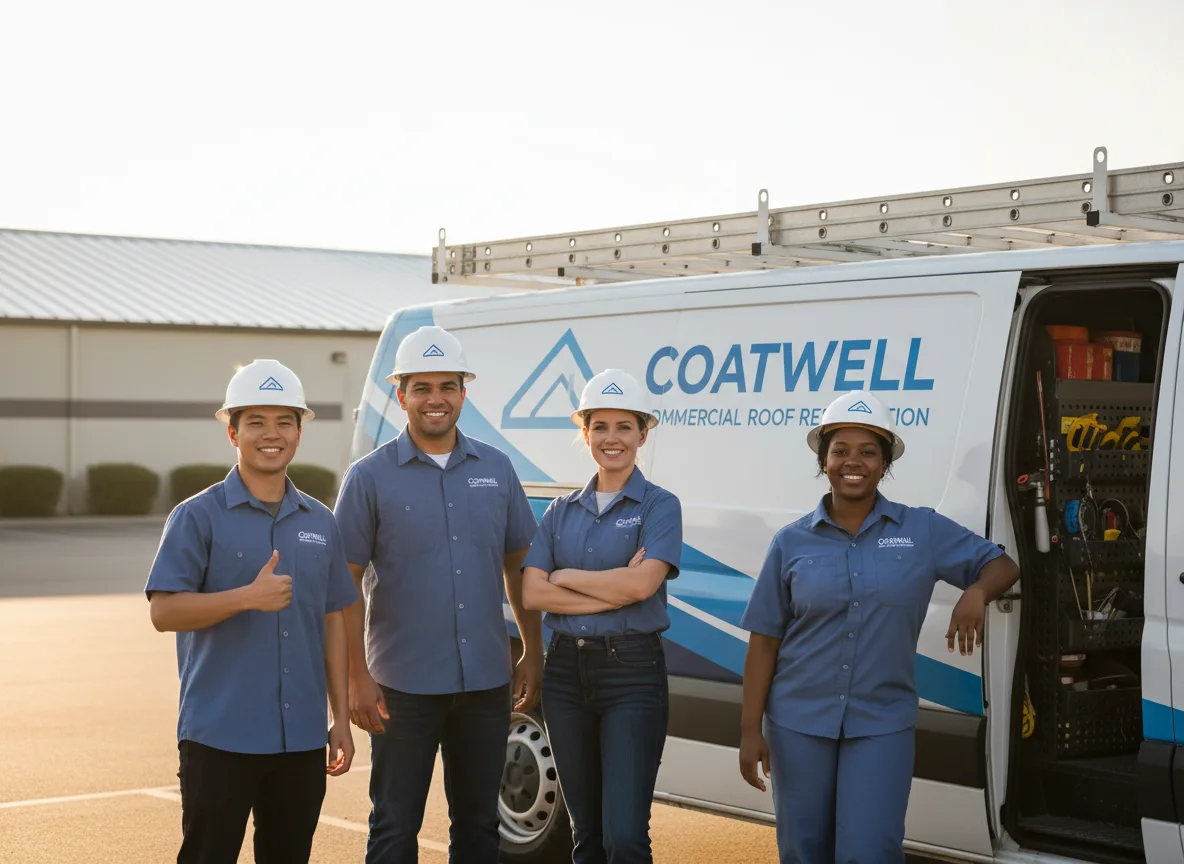 Commercial roof coating company in Swatara, MN